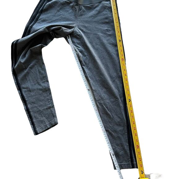 Adidas Pants Womens Size XL Gray Black Accents Training Athletic Workout Gym - Picture 2 of 7